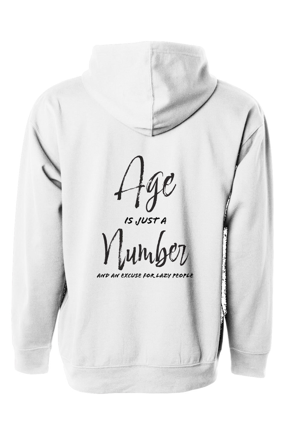 Age is Just a Number - Pullover Hoodie - Blk Type