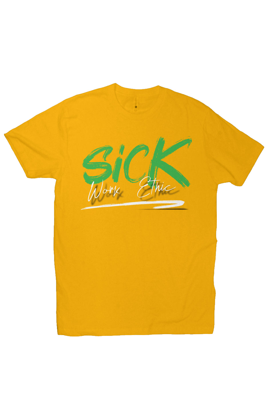 Sick Work Ethic - Yellow - T-Shirt