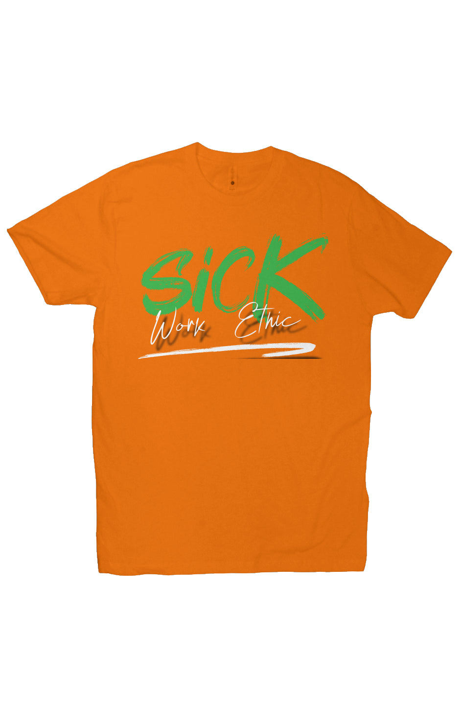 Sick Work Ethic - Orange - T-Shirt