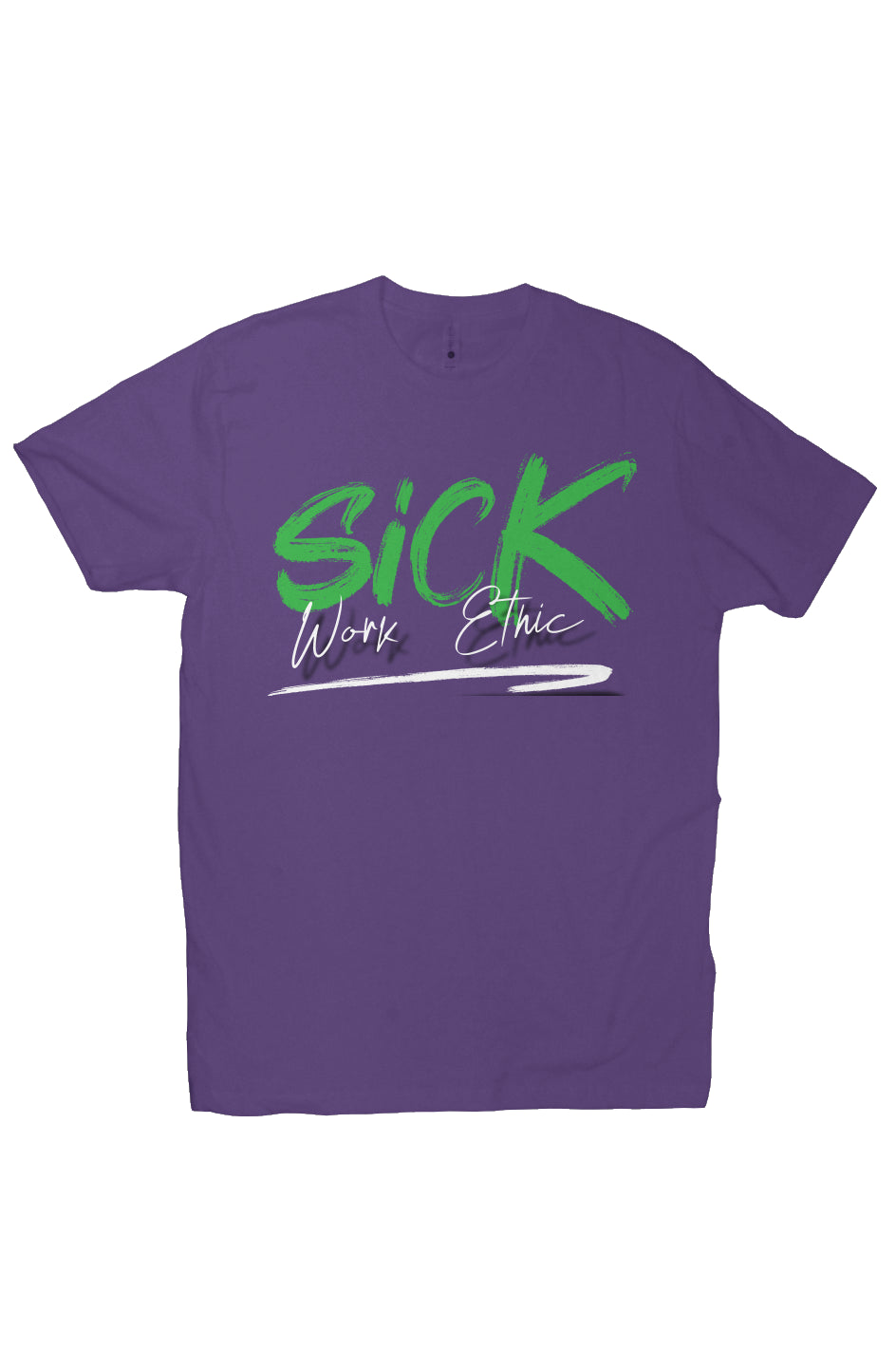 Sick Work Ethic - Purple - T-Shirt