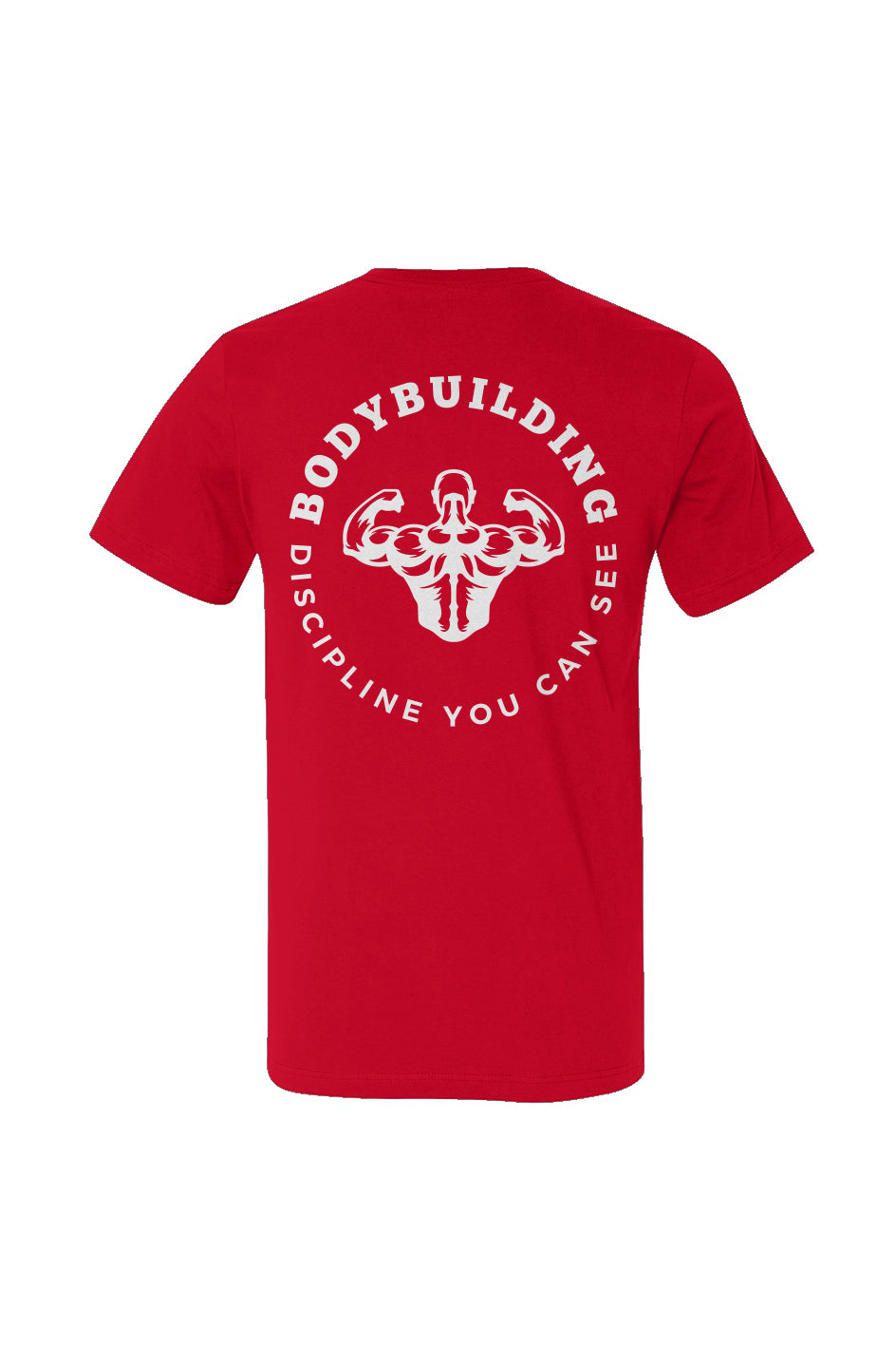 BB - Discipline you can see - Red - V-Neck Shirt