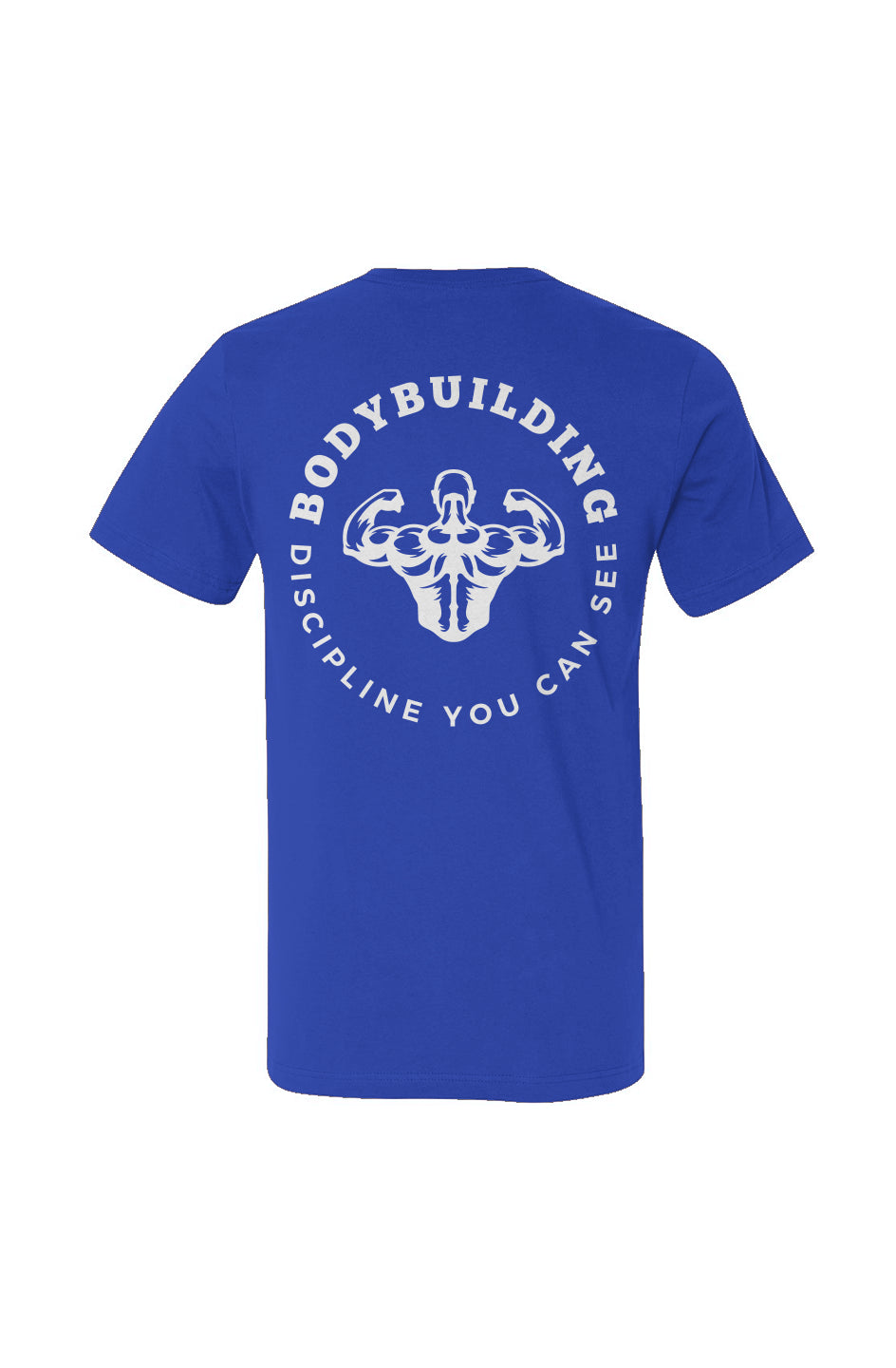 BB - Discipline you can see - Blue - V-Neck Shirt