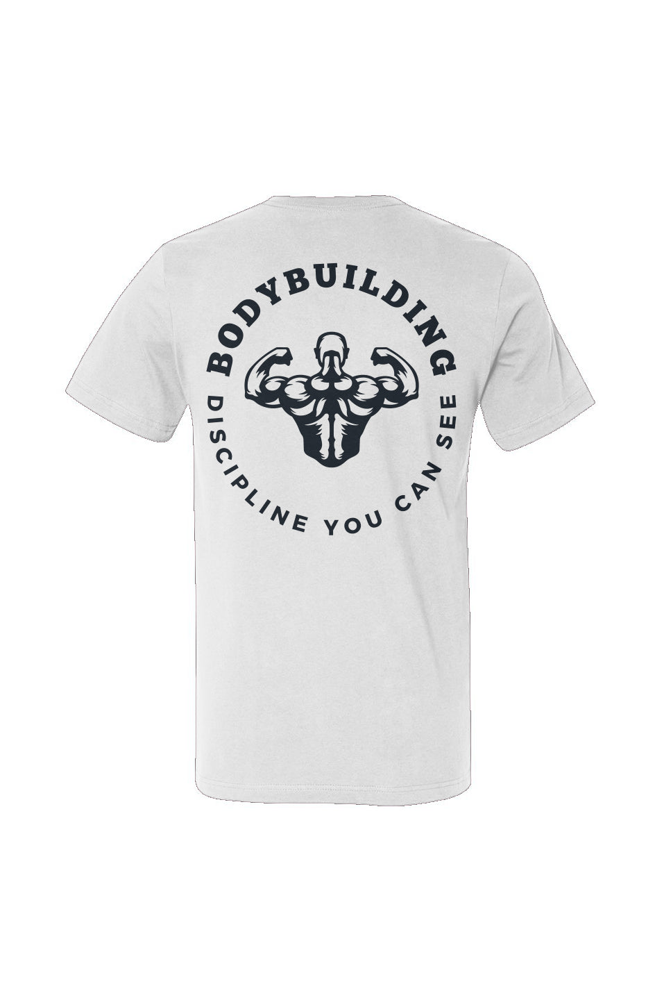 BB - Discipline you can see - White - V-Neck Shirt