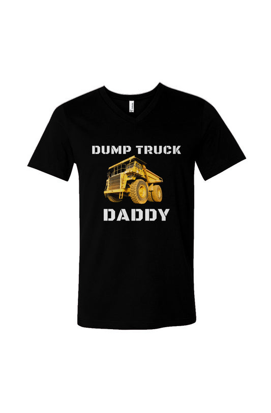 Dump Truck Daddy - V-Neck